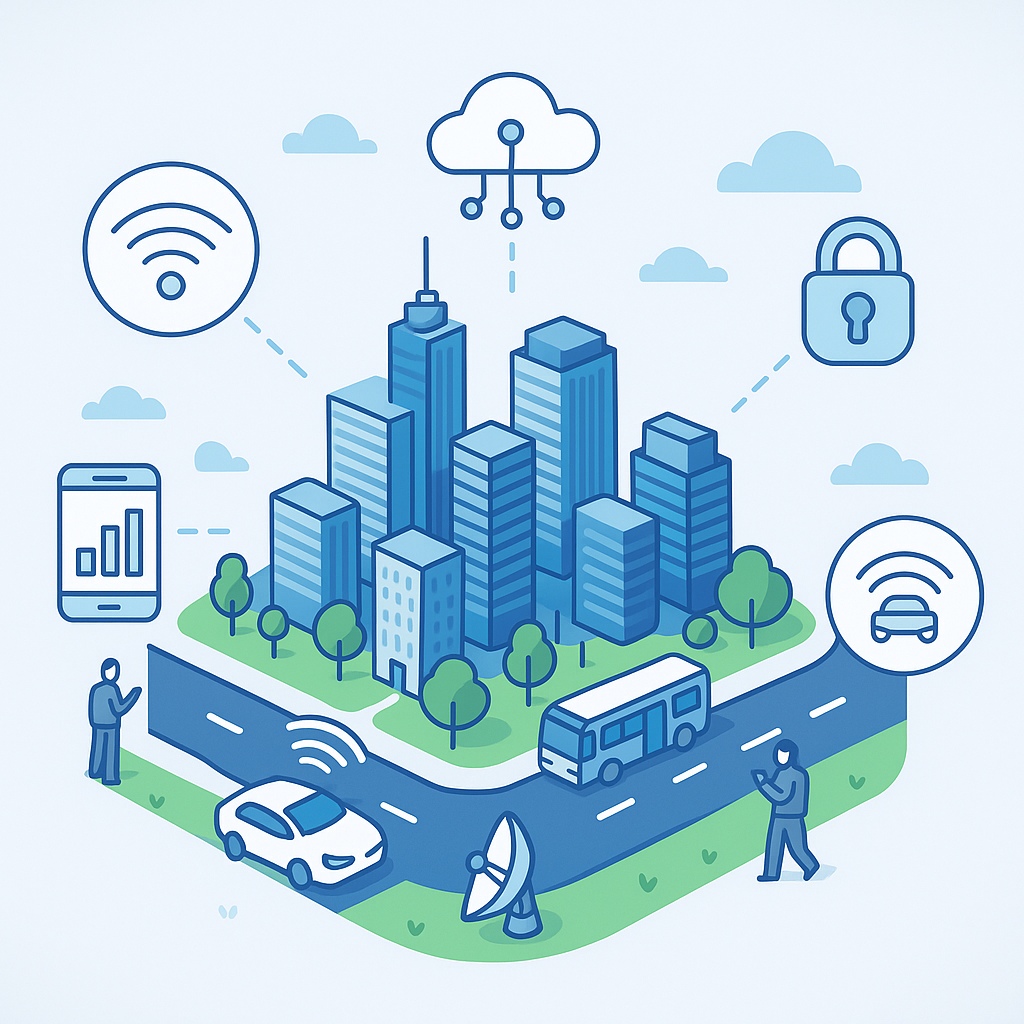 Arquitectura tecnológica segura para ciudad inteligente